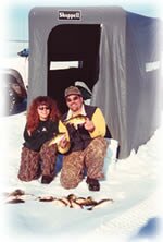 Perch Fishing on Devils Lake