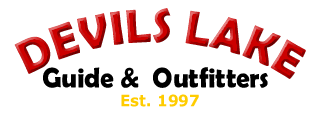 Devils Lake Guide & Outfitters Guided Ice Fishing and Waterfowl Hunting Est. 1997